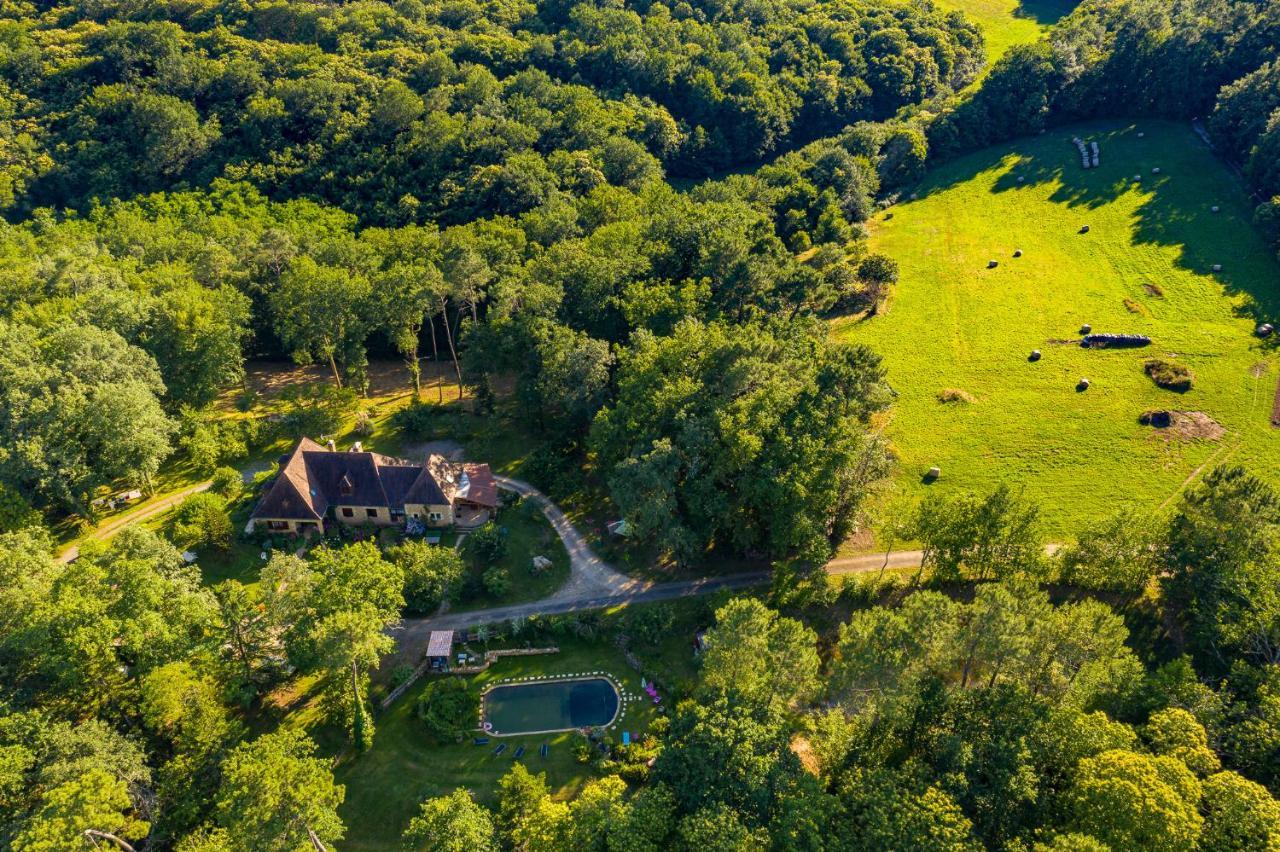 Maison De Charme, Piscine Naturelle Dordogne Perigord Prats-du-Périgord Zewnętrze zdjęcie