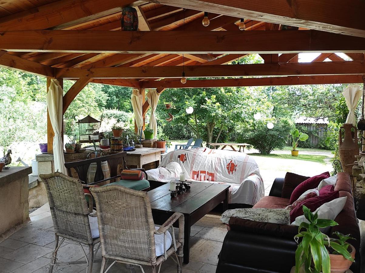 Maison De Charme, Piscine Naturelle Dordogne Perigord Prats-du-Périgord Zewnętrze zdjęcie