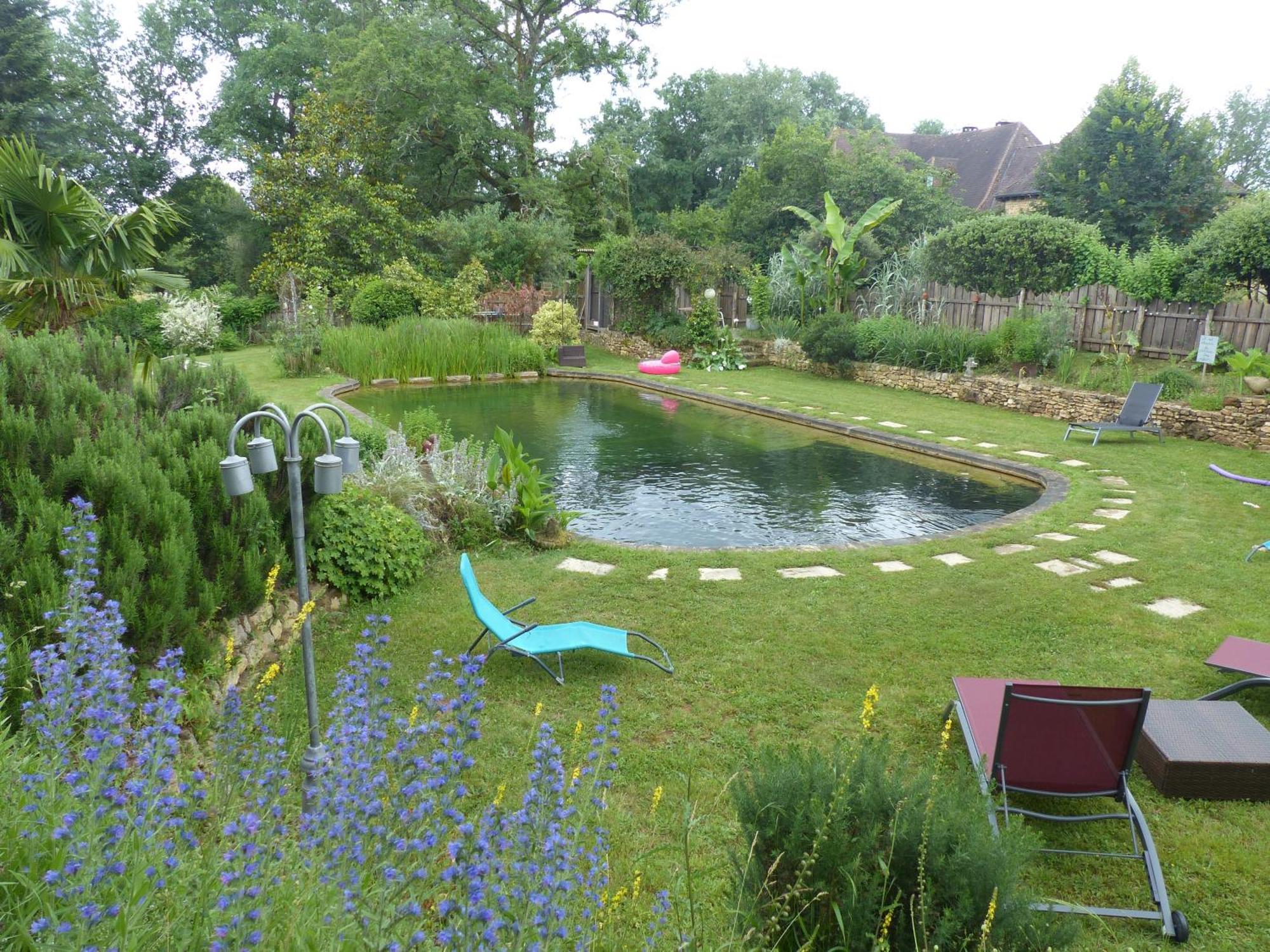 Maison De Charme, Piscine Naturelle Dordogne Perigord Prats-du-Périgord Zewnętrze zdjęcie