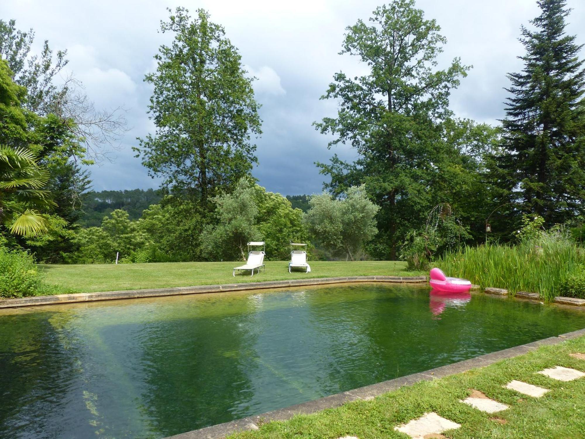 Maison De Charme, Piscine Naturelle Dordogne Perigord Prats-du-Périgord Zewnętrze zdjęcie