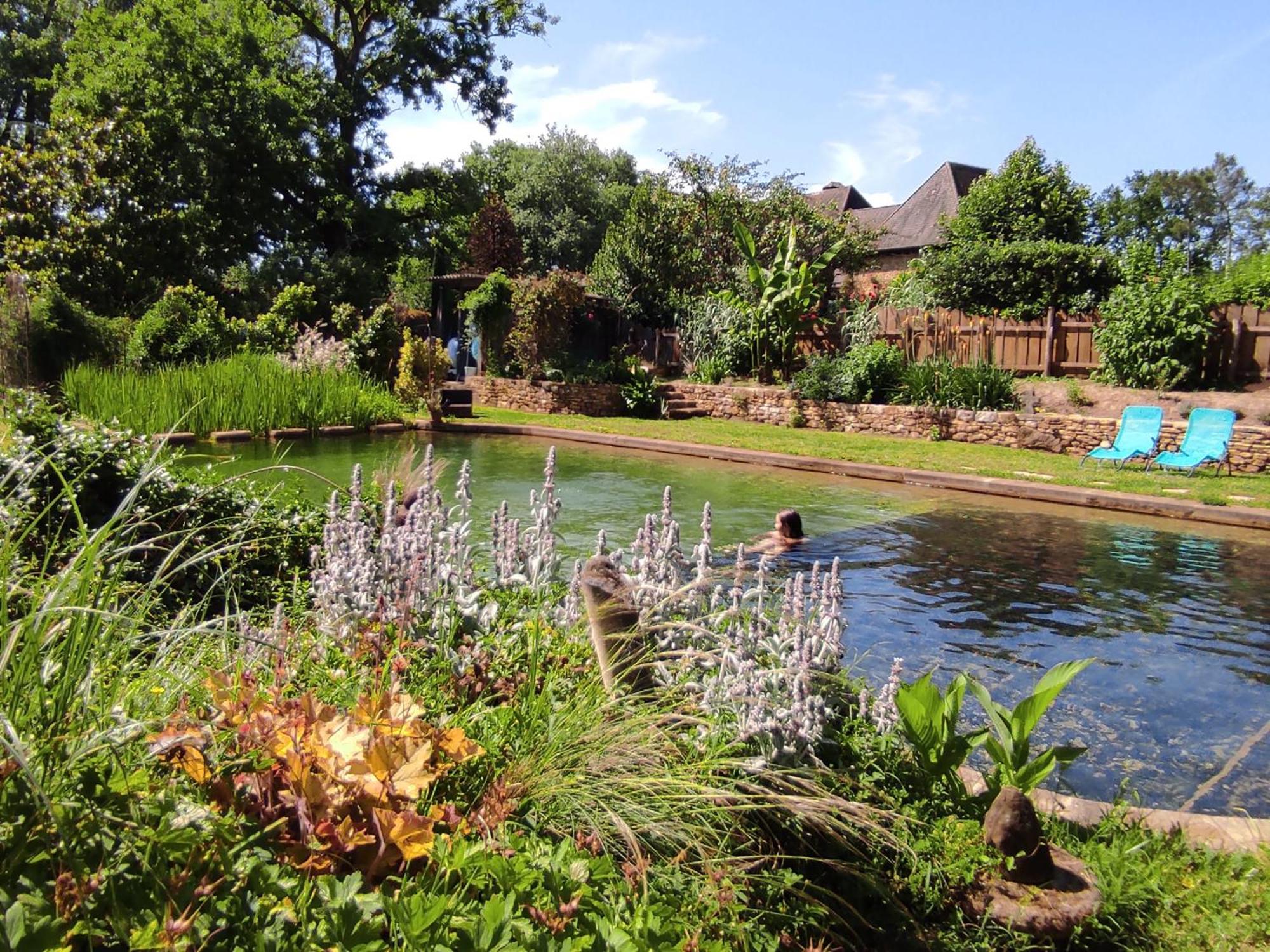 Maison De Charme, Piscine Naturelle Dordogne Perigord Prats-du-Périgord Zewnętrze zdjęcie